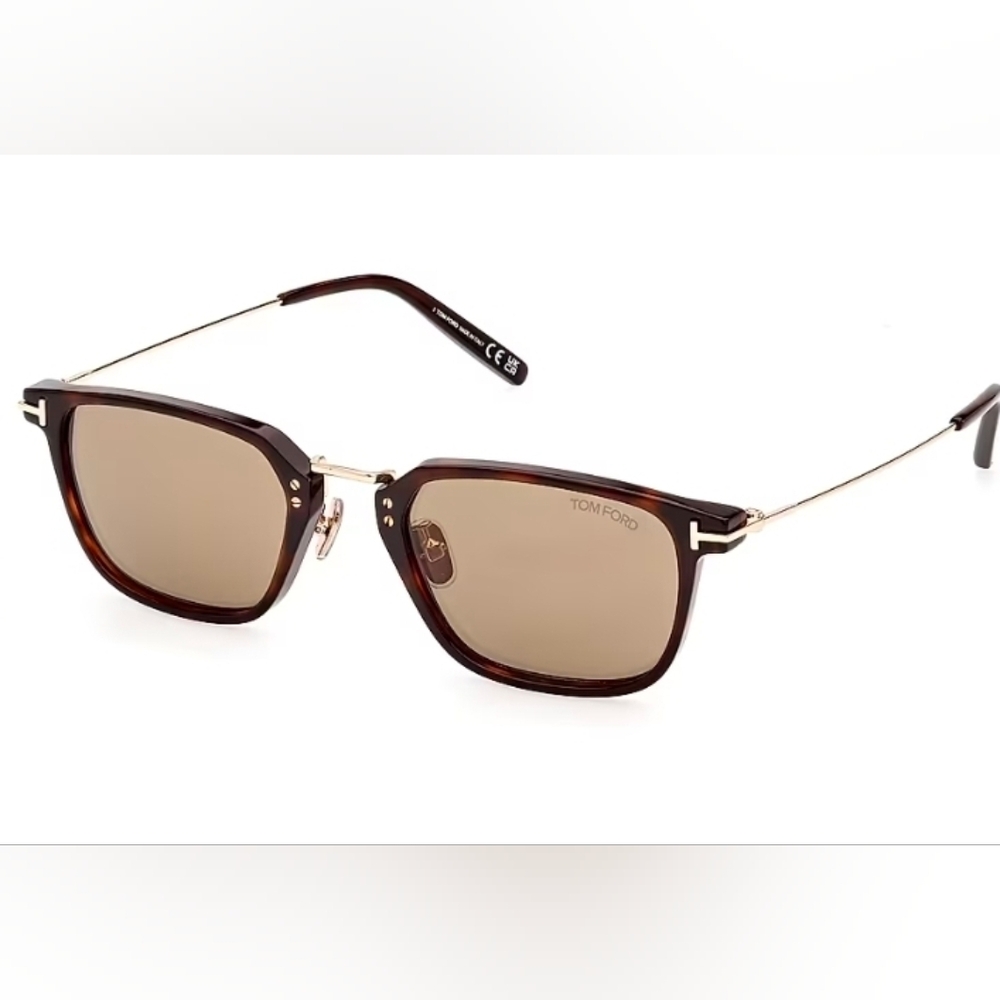 NWOT - Tom Ford Tortoise and Gold Sunglasses